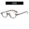 Half-frame round rice nail sunglasses, new trendy sunshades, sunglasses, UV-proof sunglasses