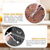 Stainless Steel Root Rake,Stainless Steel 3 Prong Root Rake Pick Loosen Soil Bonsai Tree Tool Set for Gardening Plants
