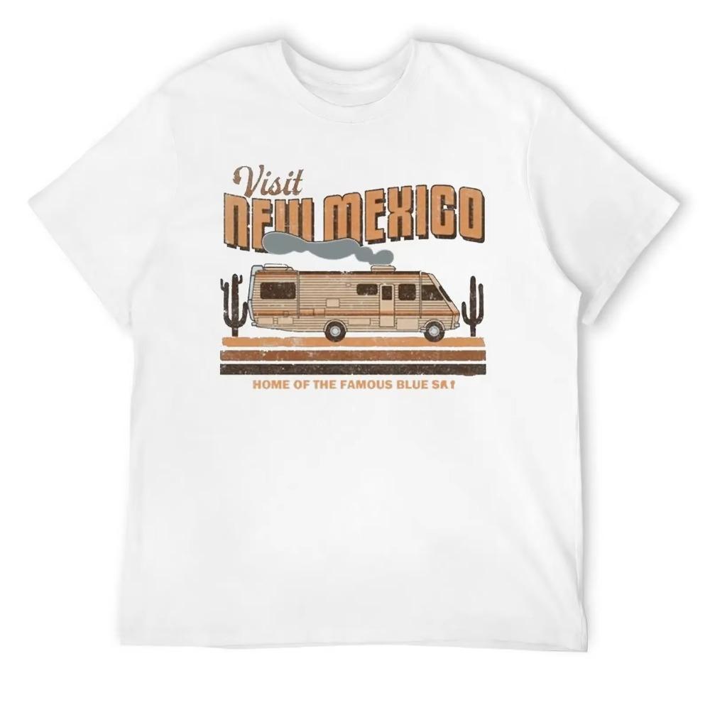 

Футболка Fresh Breaking Bad HOME OF THE BLUE SKY Sticke Футболки с надписью Движение Футболки Графический Забавный Новинка Активность Конкурс Размер США XXXXXL белый