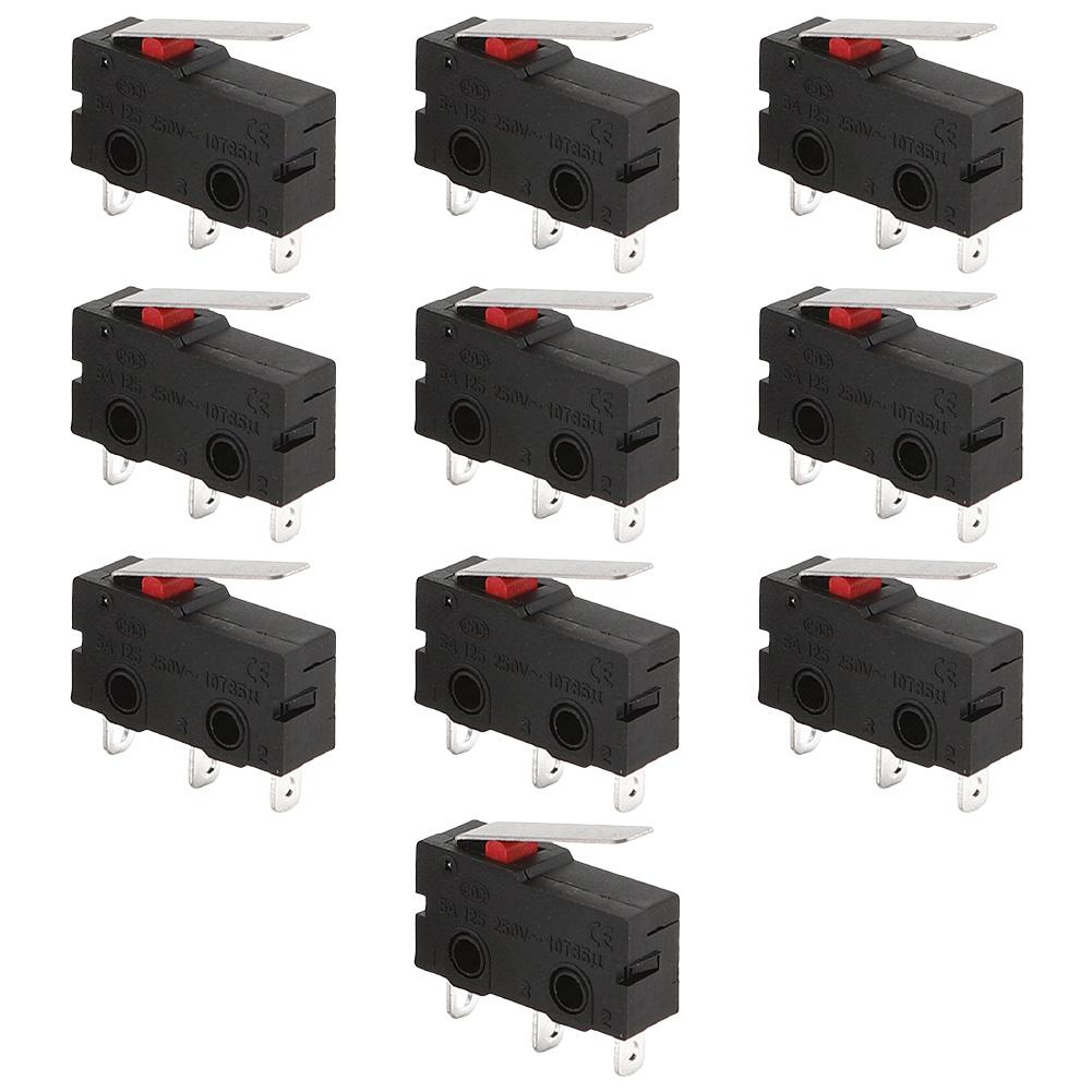 1pc KW Series Limit Switch Sensitive Compact Tripod Limit Switch With Handle For Electrical Equipment Accessories