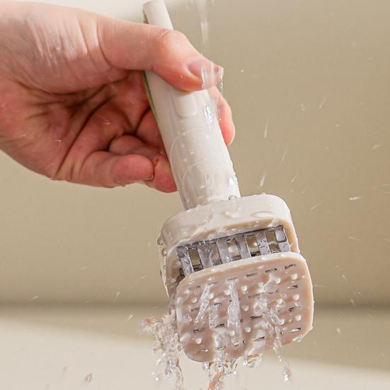 Stainless Steel Meat Tenderizer Hammer Automatic Rebound Meat Tenderizer Tool for Kitchen Family Restaurant Bakery Marinade Absorption Enhancer