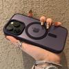 Luxury Clear Wireless Charge For Magsafe Case For iPhone 15 14 13 12 11 Pro Max 15 Plus Magnetic Shockproof Bumper Cases Cover