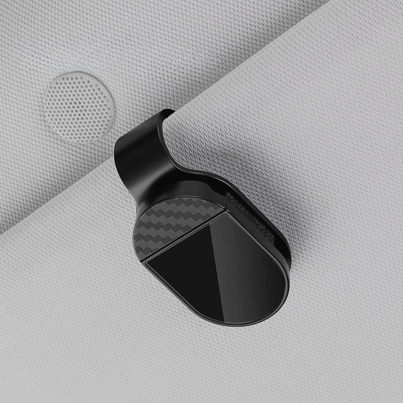 1Pc Carbon Fiber Texture Universal Car Sun Visor Sunglasses Clip Anti-Scratch Sponge Eyeglasses Storage Holder