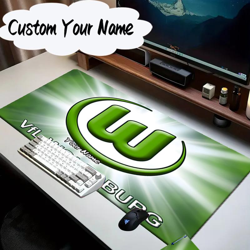 Custom Name Mouse pad Vfl Football Crest Mouse Pad Desk Mat, Non-Slip Rubber Backer Pad For Computer Notebook Gaming Mouse Pad Birthday Gift