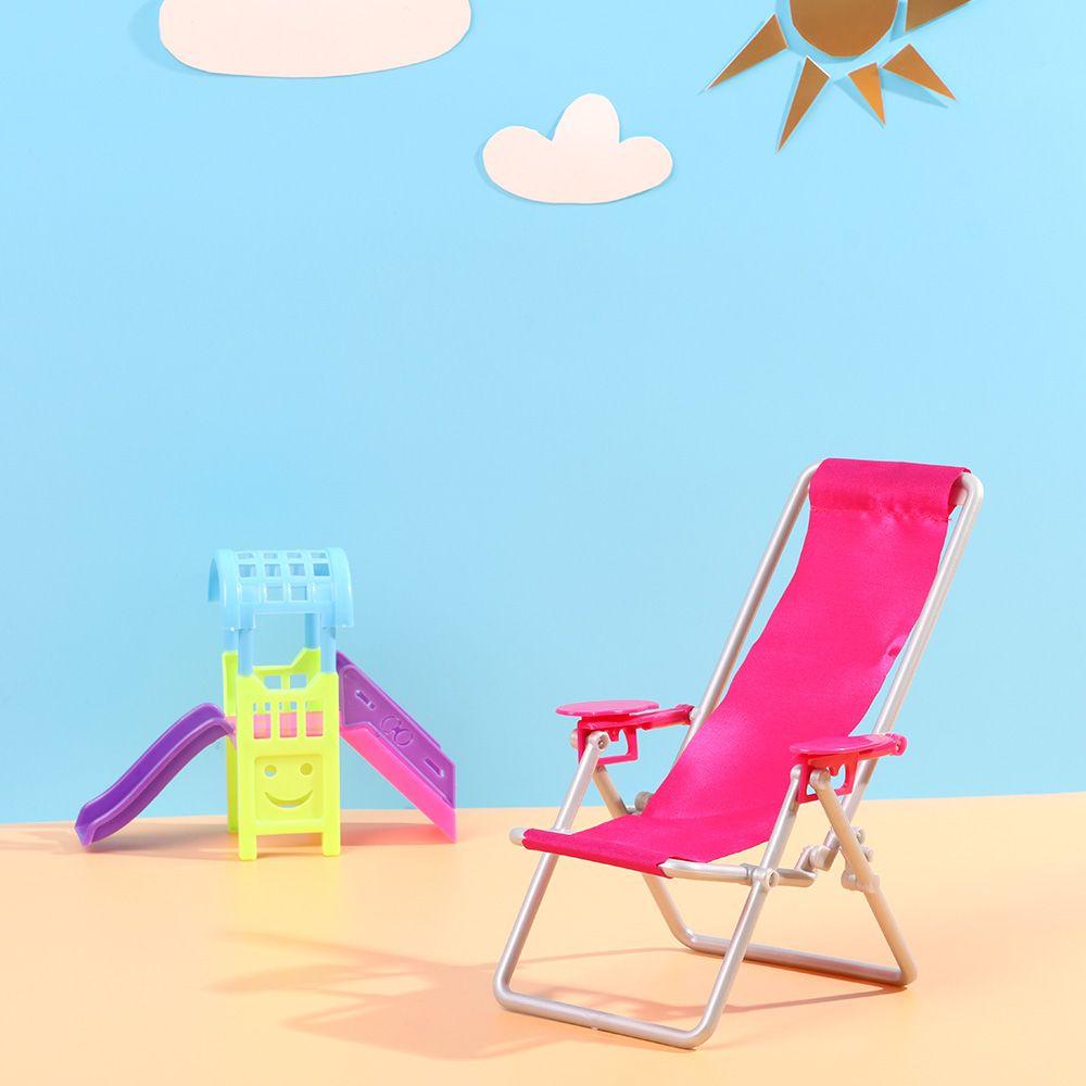 for Doll House PVC Material Dollhouse Accessories Miniature Model Playground Bed Simulation Bag