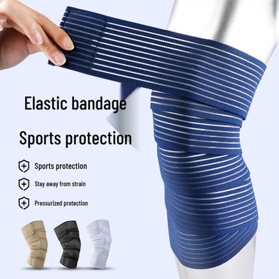 Elastic Self-Adhesive Compression Bandage: Knee, Elbow, Wrist, Ankle Brace & Calf Protector