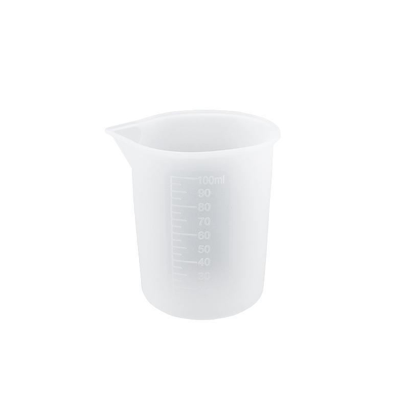 Mixing Resin Tool Kit Reusable Silicone Popsicle Scaled Silicone Cups Sticks for Making DIY Crafts Mixing, Resin, Epoxy, Liquid