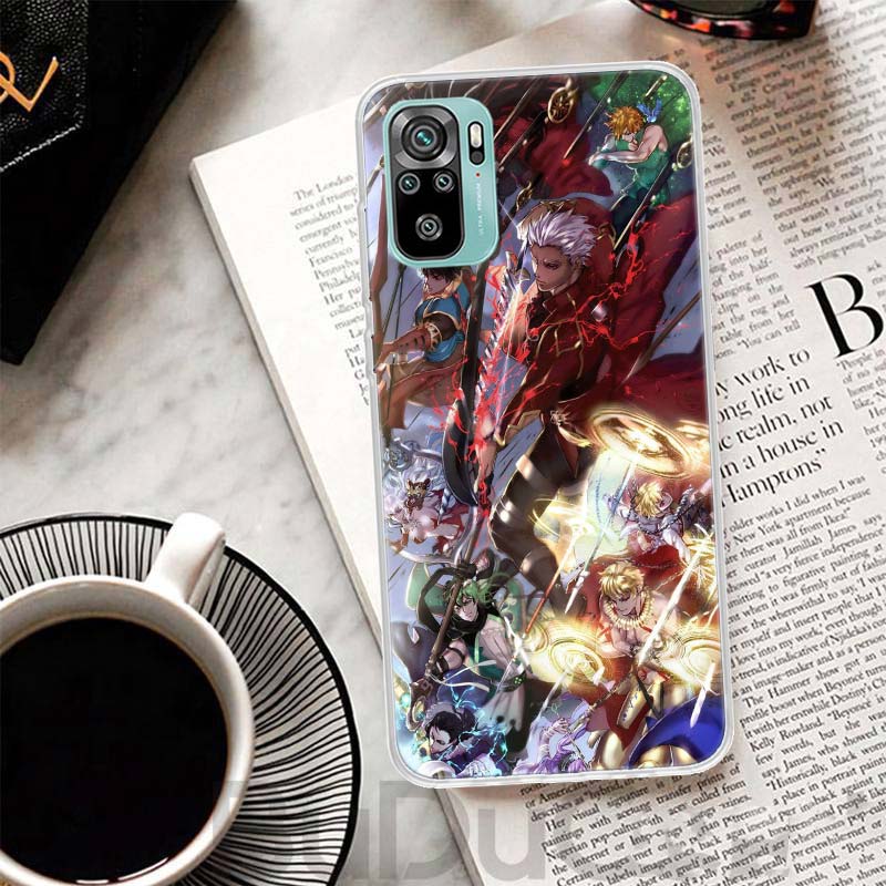Fate Zero Stay Night Archer Cover For Xiaomi Redmi Note 10 9S 9 8T 8 Pro 7 5 Mi 9T 10T 11T 12T 11 12 Lite 12X A3 A2 A1 Print Coq