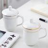Shangheng MKB09 Ceramic Tea Mug with Lid