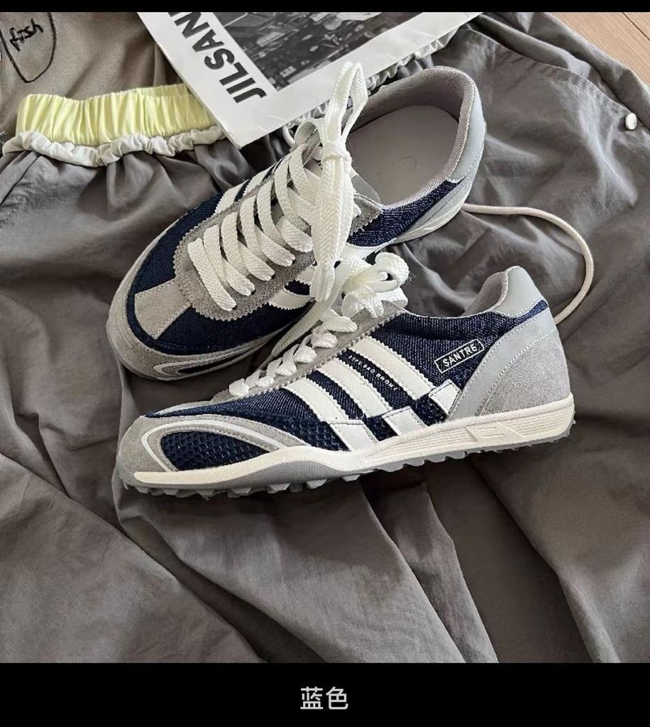 Ballet style mesh breathable German training shoes women's 2025 new comfortable and lightweight soft-soled sports and leisure Forrest Gump shoes