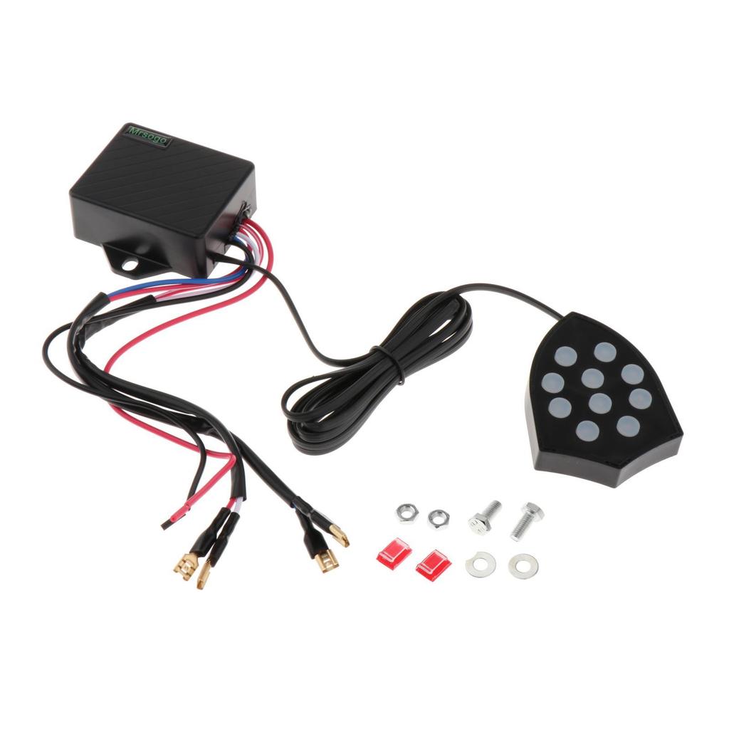 10 Sound Car Truck Air Horn Controller Speaker Sound Control Unit Replace Parts Boat 12v/24v 12 Sound Control Box Replacement