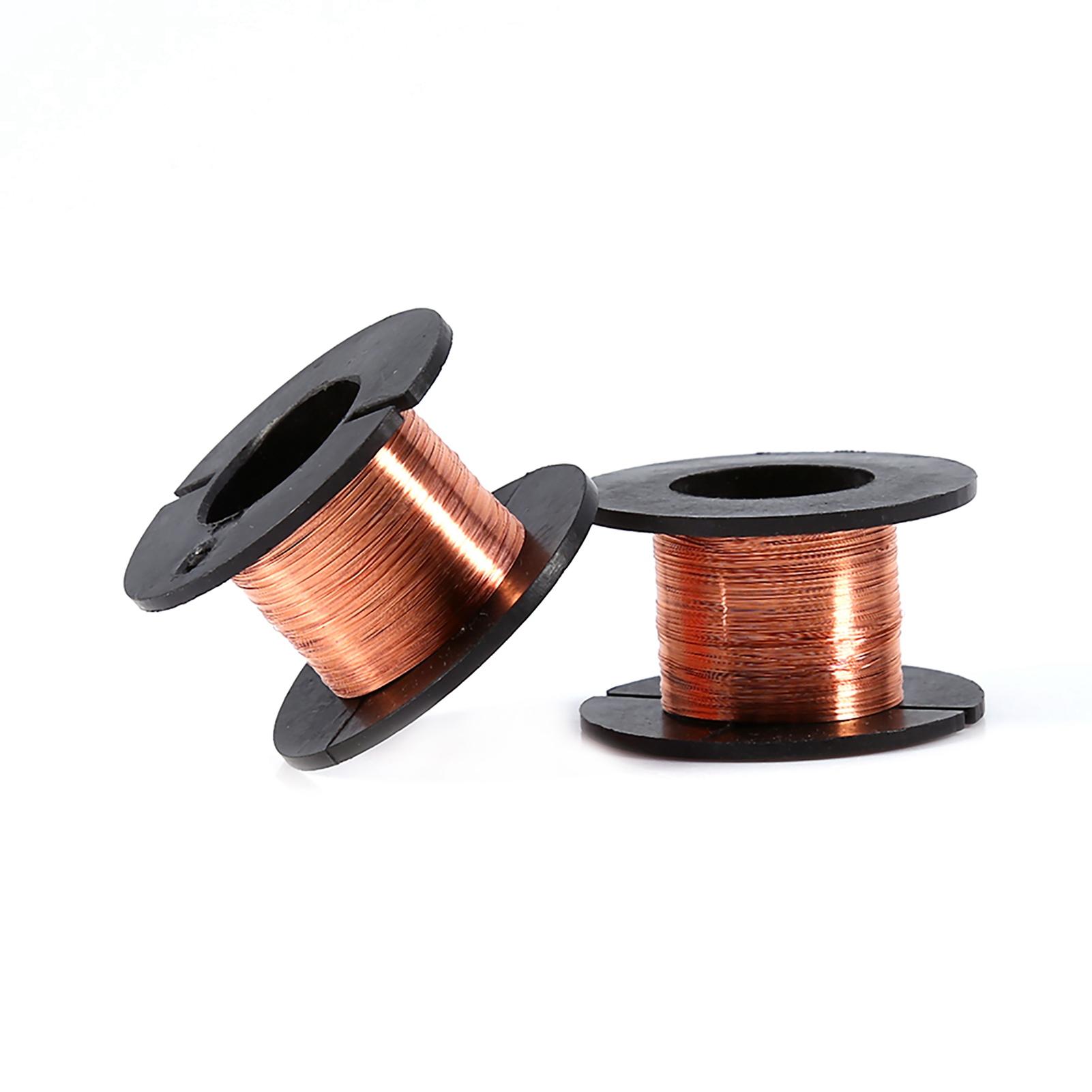 

5pcs 0.1mm Enameled Wire Copper Winding Wire Enamelled Repair Wire Length 12m білий