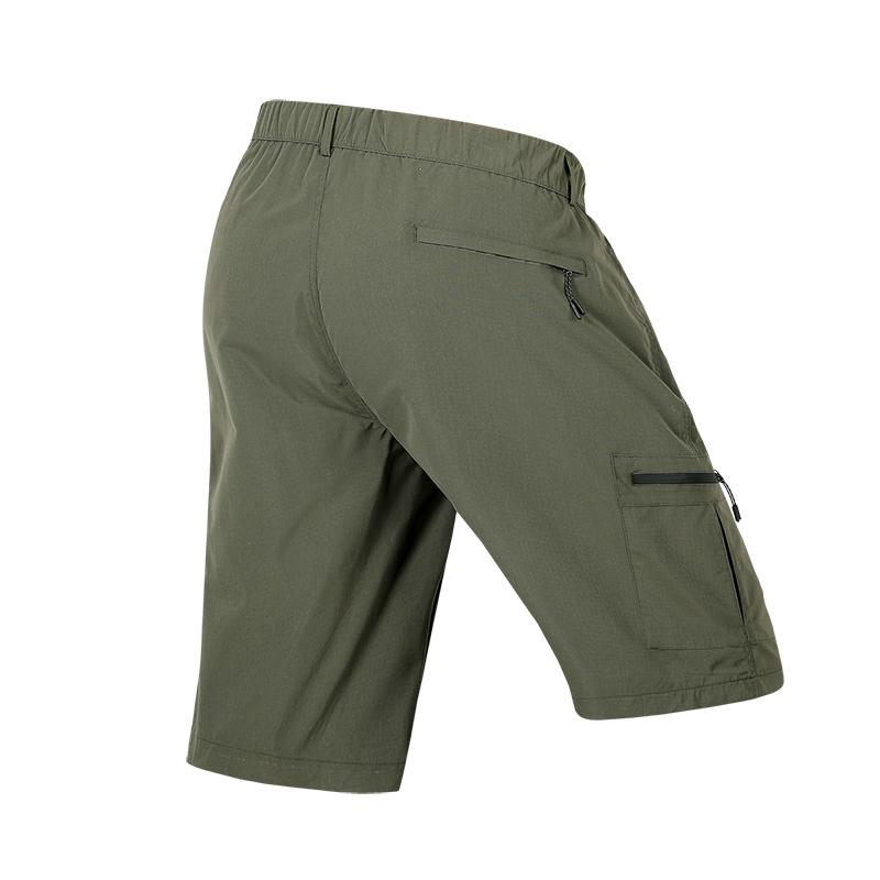 Summer Quick Dry Cargo Shorts Men's Beach Pants Lightweight Work Cargo Shorts Multi Pockets Waterproof Outdoor Hiking Fishing Shorts Male