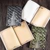 A5 Notebook,Crocodile Embossed Retro Hardcover Leather Cover,100 Sheets Per Book,Horizontal Lines Inside,Office And Study Diary