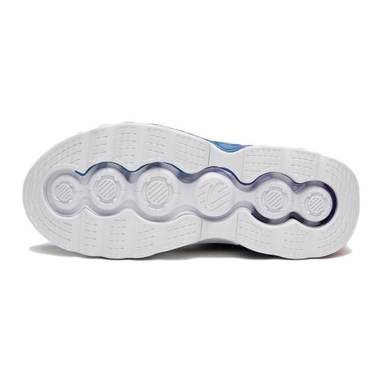 Anta Energy Ring 8.0 Non-Slip Wear-Resistant Low-Top Running Shoes Kids sneaker Black Blue Purple 312325580-8
