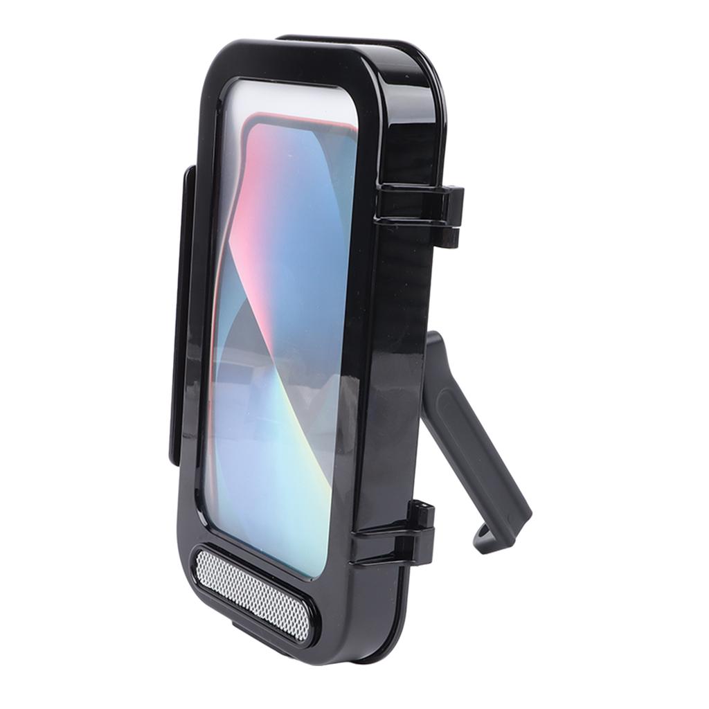 Motocyklový držák na telefon ABS Hliník Nastavitelný Vodotěsný Proti otřesům Pouzdro na telefon na řídítka kola pro venkovní cyklistiku