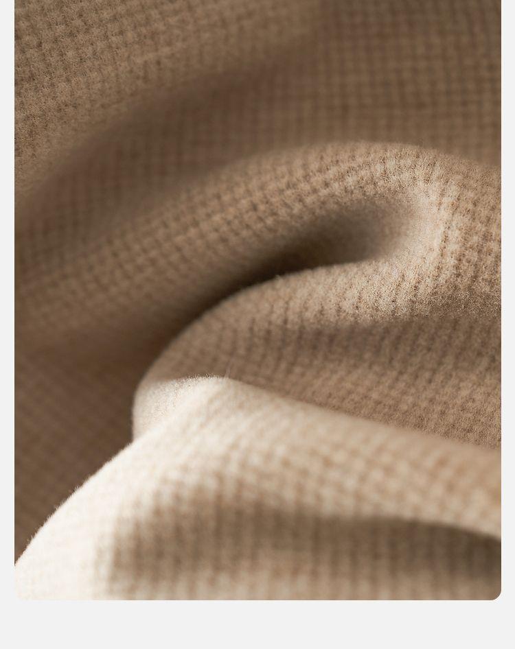 Women's Thickened Woolen Coat with Hood - Stylish Casual Winter Outerwear, Plus Velvet, Loose Silhouette 