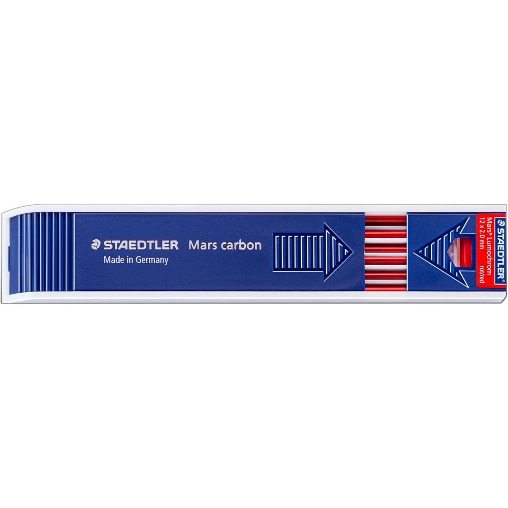 STAEDTLER (STAEDTLER) Holder Core, Mars, Red, 12 Pieces, 204-2