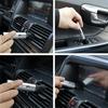 Car Cleaning Brush Telescopic Air Outlet Dust Removal For Alfa Romeo 4C 159 166 Spider Giulia 156 Mito 147 8CGT Car Key Case Bag edc233
