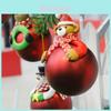 Versatile Christmas Tree Hanging Bear Santa Claus Snowman Ball Decor Ornament For A Magical Holiday Ambiance