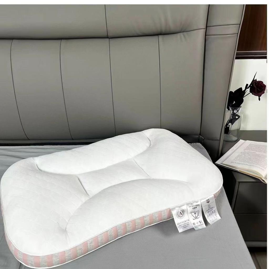 Nuevo Par de Núcleos de Almohada Cervical SAP para Pareja para 2 Adultos Solteros para el Hogar Transpirable Tejido Núcleo de Almohada