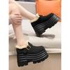 New Women Winter Warm Snow Boots 10CM High Platform Short Booties Designer Suede Leather Cotton Shoes Woman Ankle Botas Mujer
