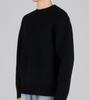 Beoteunseoul Wool Blend Round Heavy Knit (Black)