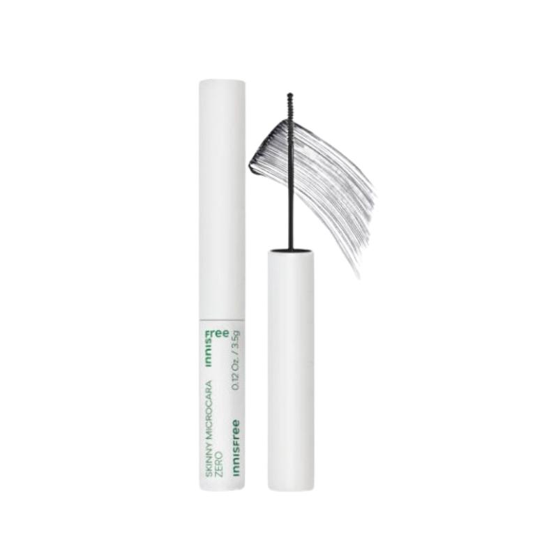 Innisfree Skinny Microcara Zero 3.5g | Smudge-Proof Mascara with Ultra-Slim Brush [Black / Brown]