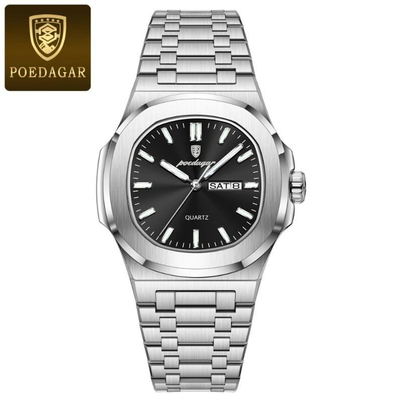 New Top Brand Ultra-thin New Women's Watch Waterproof Luminous Luxury Quartz Double Calendar Watch