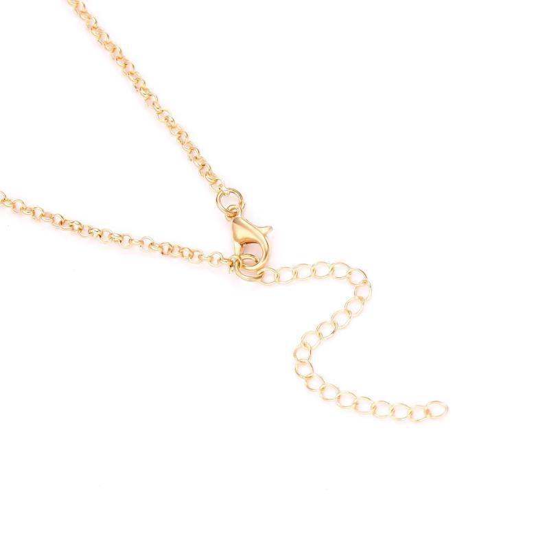 Charm Christmas Necklace for Women Men Merry Christmas Snowman Santa Claus Pendant Link Chain Necklace Xmas Jewelry Gifts