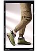 Men's Low-Cut Waterproof Non-Slip Rubber Ankle Rain Boots 