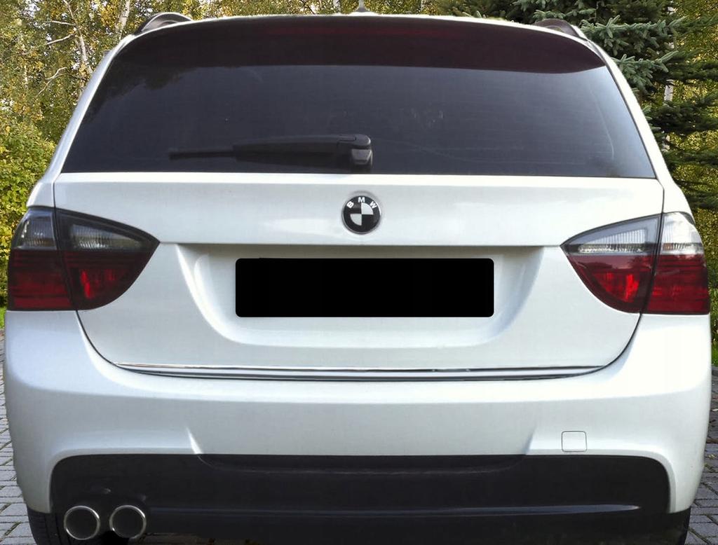 Bmw 3 E91 Estate - Chrome Chrome Strip On Tailgate