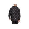 Adidas SS22 Series Solid Color Logo Full Print Hooded Jacket Long Sleeve Casual Outerwear Men Black HB6013