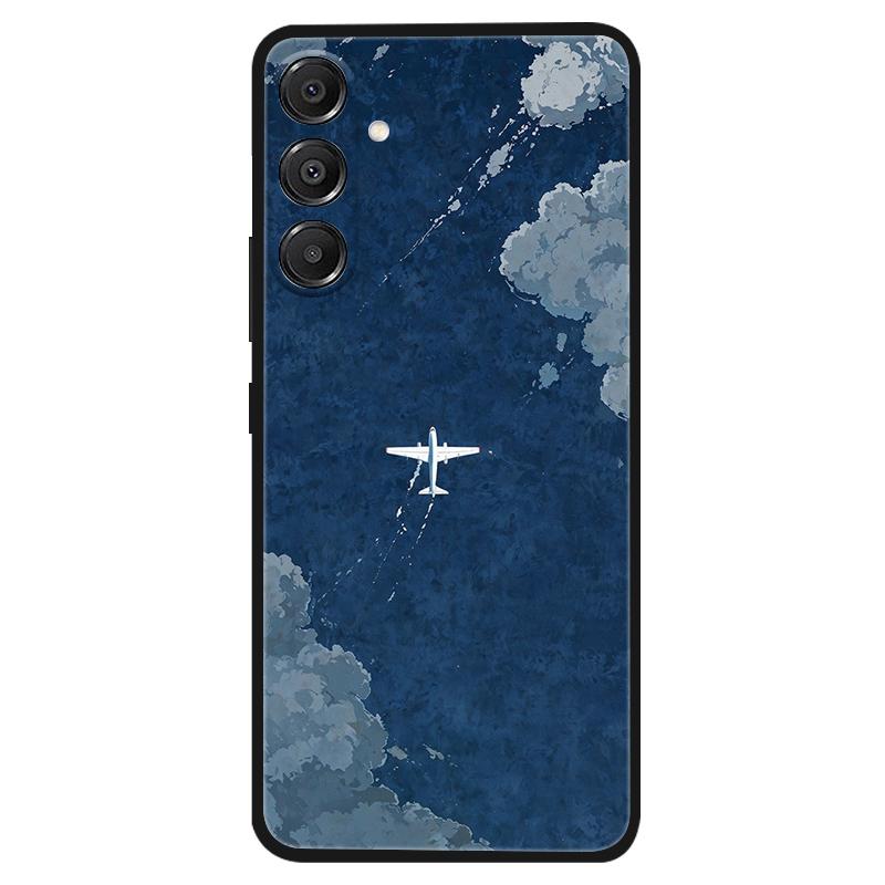 For Samsung A56 Case Silicone Luxury Space Soft Bumper for Samsung Galaxy A36 A26 A56 A16 4G 5G Phone Cover TPU Funda Fashion