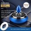 1set Car Solar Rocket Aromatherapy Car Rotating Aromatherapy Creative Purifying Air Freshene Car Perfume Decoration Accessories