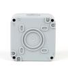 MP12 Weatherproof Outdoor Switch Outdoor Garden External Wall Switch 1 Gang Push Button SPDT Switch Wall Switch Socket