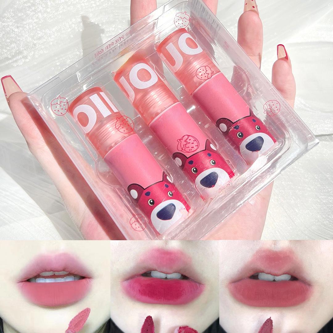 

Блеск для губ Матовая бархатная грязь для губ Телесная матовая шоколадная помада Красный оттенок для губ Глазурь для губ Корейская водостойкая стойкая косметика для макияжа