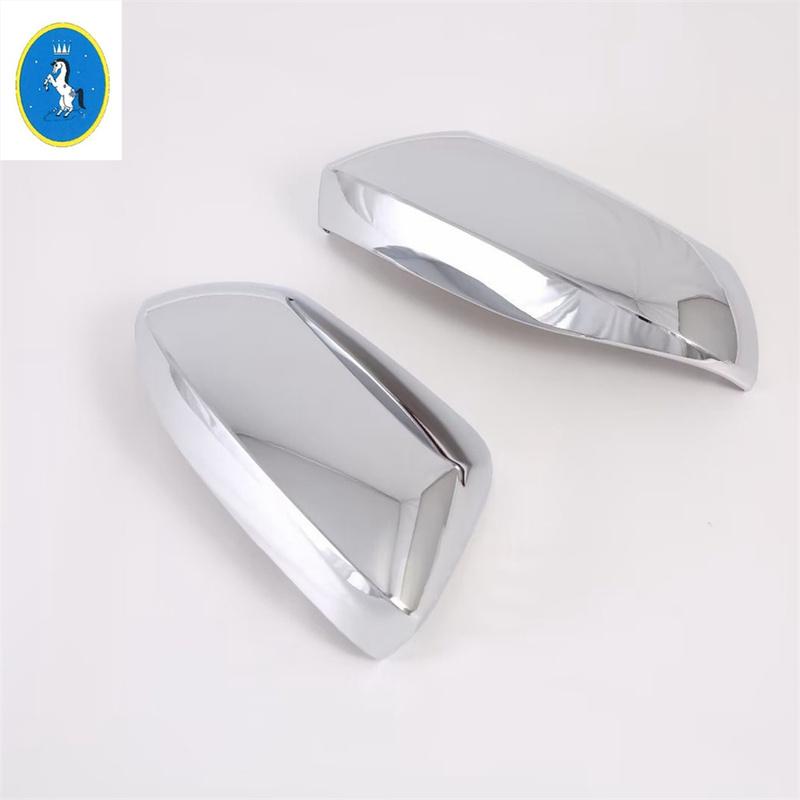 Outer Side Door Rearview Mirror Cover Trim Shiny / Carbon Fiber Car Exterior Accessories For Toyota Yaris Ativ / Vois  2024