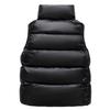 Inverno Caldo Ragazze Ragazzi Foderato in Cotone Dolcevita Coulisse Zip Gilet Piumino Bambino Gilet Termico Abbigliamento Scolastico Bambini Top 5-14 Anni
