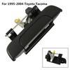 Black Rear Back Tailgate Latch Handle With Rod Clips For 1995-2004 Toyota Tacoma