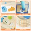 Magnetic Color and Number Maze with Magnetic Pen Wooden Counting Maze Educational Fun Counting Matching Games Montessori Toy