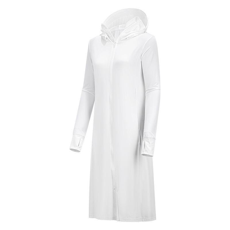 High-Quality Unisex Hooded Ice Silk Sun Protection Jacket for Summer Outdoors