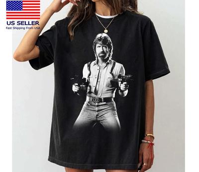 Boy's Casual Cotton Crew Neck T-shirt RIP Chuck Norris Actor Movie Drama Television Series T-Shirt, FAST SHIP,Unisex,gift,Top