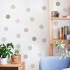 6Pcs Colorful Polka Dots Wall Stickers, Self-Adhesive Vinyl Decals, Removable Peel And Stick Wall Decals for Bedroom Living Room Kids Room