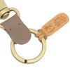 IL BISONTE Key Ring, Greige, for Men and Women, SKH016 PG0001 GY103 [Used]