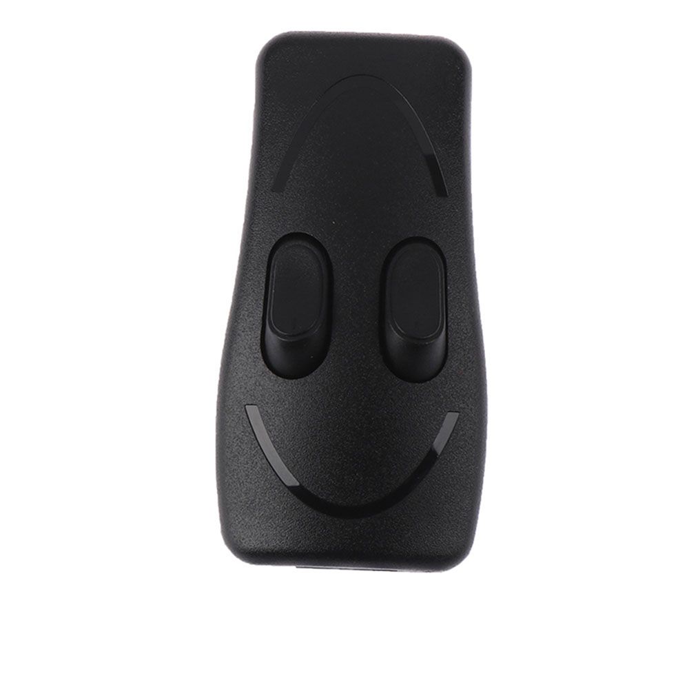 Black In Line Two-way Lamp Table Button Switches Power Switch Double Control Switch Dual Adaptor