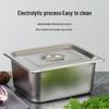 304 Stainless Steel Gastronorm Food Pan with Lid