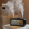 Creative USB Snow Mountain Humidifier: Dual Spray, Large Mist Output, with Ambient Light for Home or Bedroom