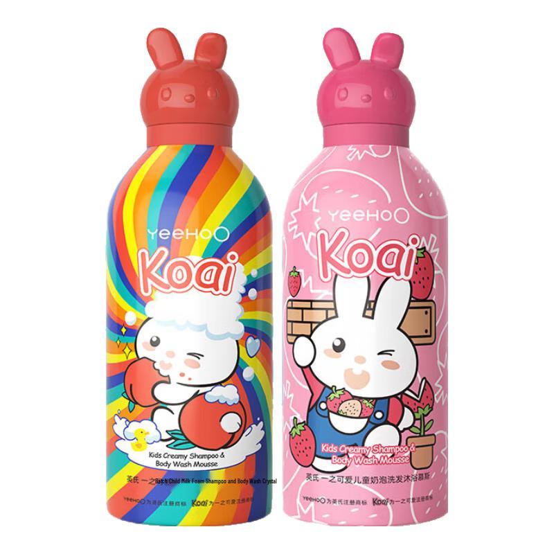 YEEHOO Kids' 2-in-1 Foam Shampoo & Body Wash