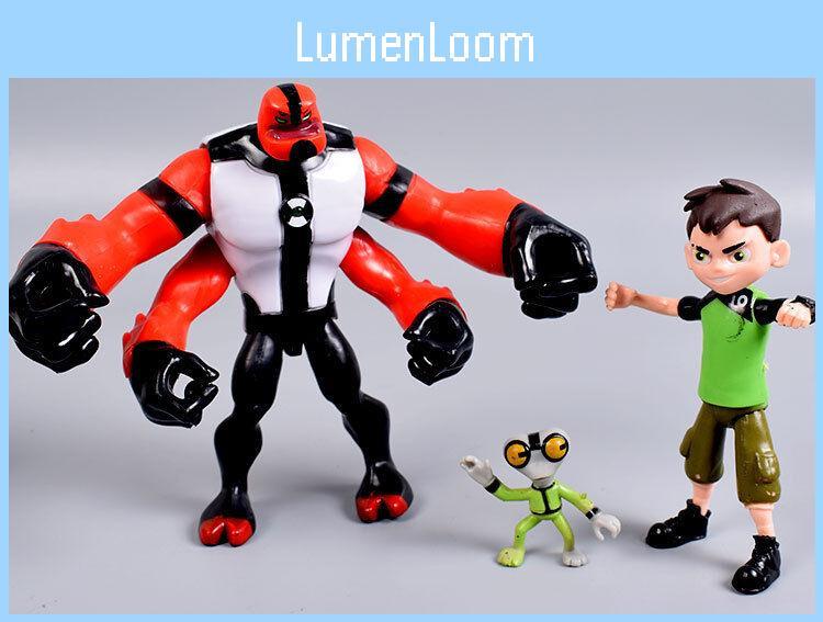 Ben 10 Pvc Action Figures Set Detailed Designs With Premium Quality Craftsmanship